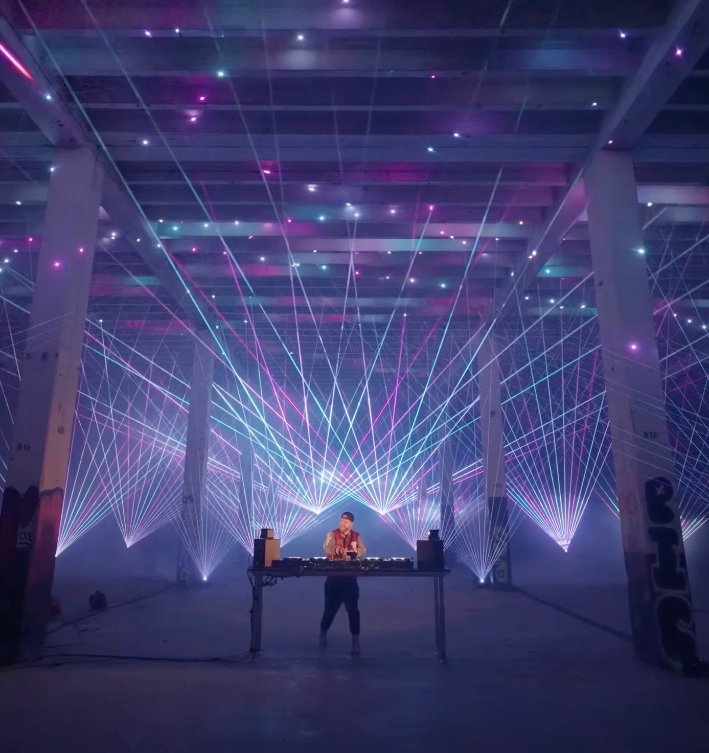 Rave event production